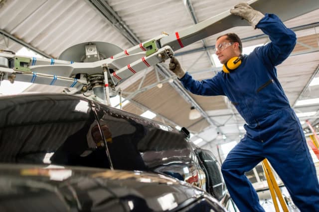 Helicopter maintenance