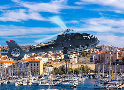 marseille helicopter tour